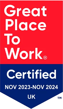 Award - Great Place To Work - Certified - UK